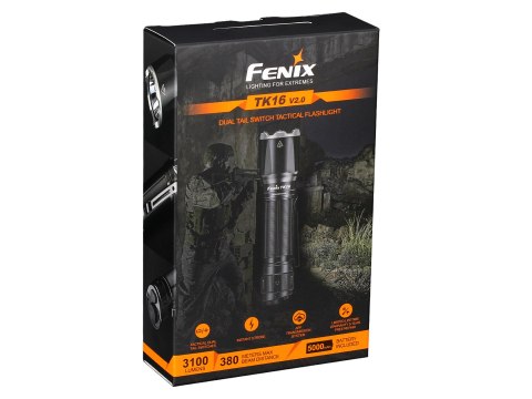 Latarka taktyczna LED Fenix TK16 V2.0 czarna Fenix