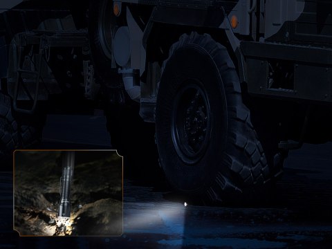 Latarka taktyczna LED Fenix TK16 V2.0 czarna Fenix