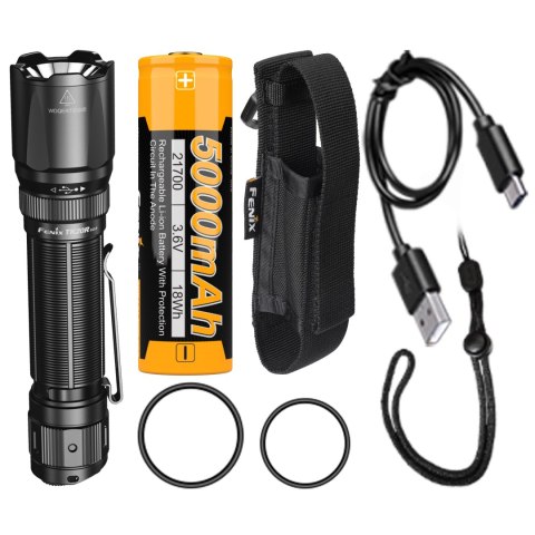 Latarka taktyczna LED Fenix TK20R V2.0 czarna Fenix