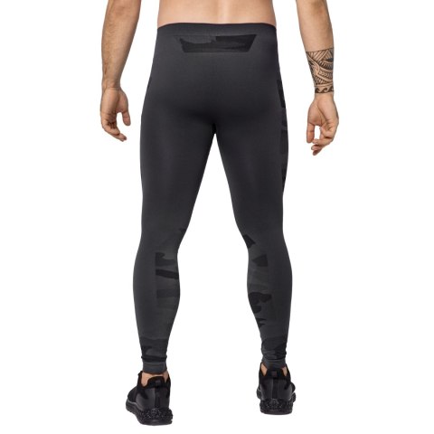 Legginsy męskie Spaio Military piaskowe szare Spaio