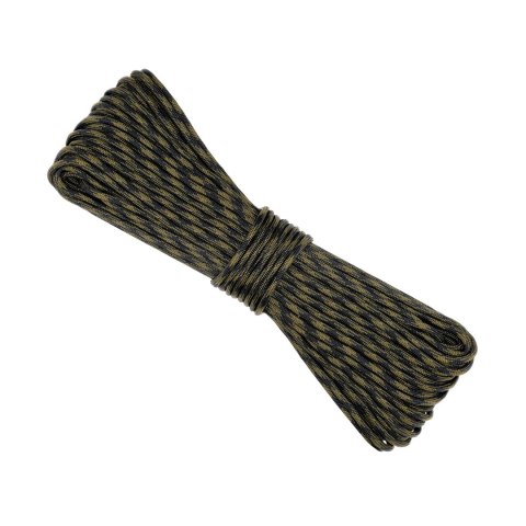 Linka Paracord EDCX 550 Type III 30 m black forest EDCX