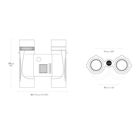 Lornetka Hawke Endurance ED Compact 8x25 zielona Hawke Optics