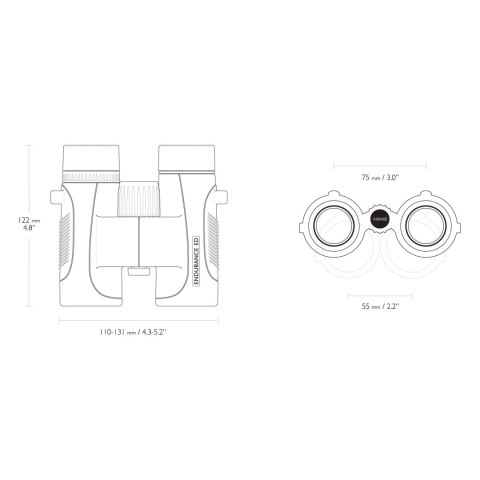 Lornetka Hawke Endurance ED Marine 7x32 niebieska Hawke Optics