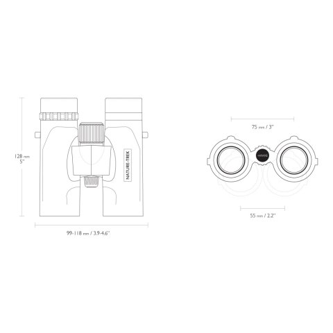 Lornetka Hawke Nature Trek 10x32 zielona Hawke Optics