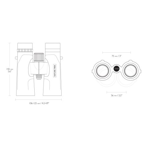 Lornetka Hawke Nature Trek 10x42 zielona Hawke Optics