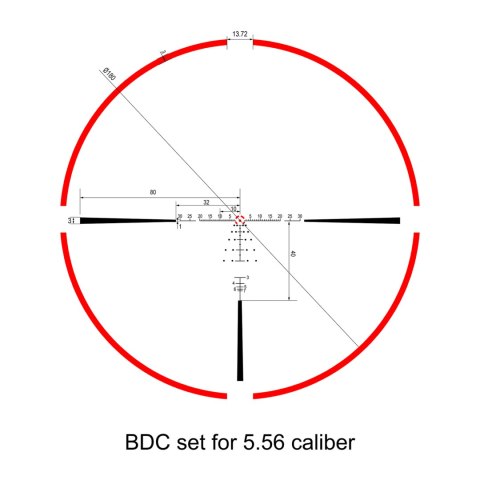 Luneta biegowa Redwin WHITEEAGLE 1-10×28 FFP FDE RW27-C Redwin