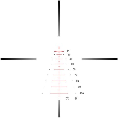 Luneta celownicza do kuszy Hawke XB30 Compact Crossbow 1.5-6x36 IR Hawke Optics