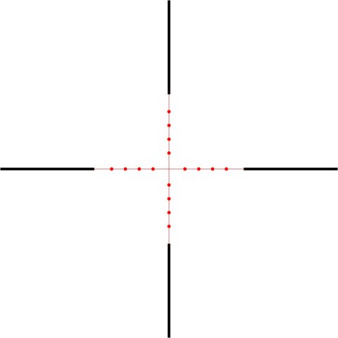 Luneta celownicza Hawke Vantage 1" 3-9x40 AO IR Mil Dot Hawke Optics
