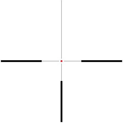 Luneta celownicza Hawke Vantage 1" 3-9x40 IR L4A Dot Hawke Optics