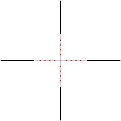 Luneta celownicza Hawke Vantage 1" 3-9x50 IR Mil Dot Hawke Optics