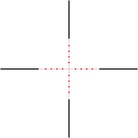 Luneta celownicza Hawke Vantage 1" 4-16x50 AO IR Mil Dot Hawke Optics