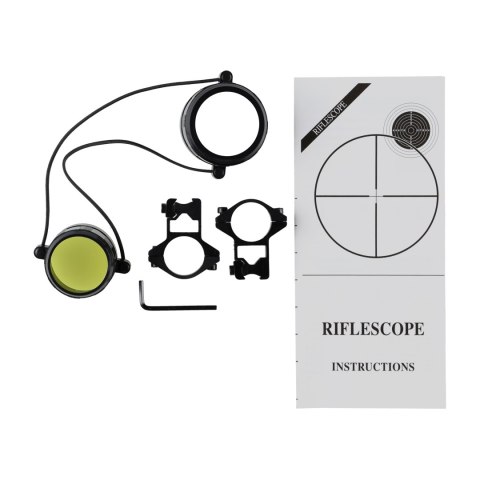 Luneta celownicza Kandar 3-9x40 1" Mil-dot z montażem Kandar