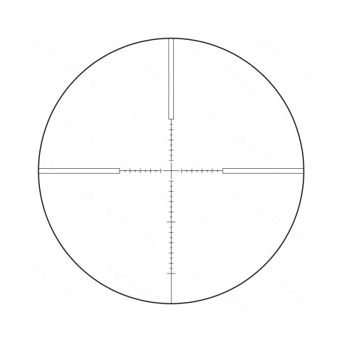 Luneta celownicza Vector Optics Veyron 3-12x44 Compact SFP MPR-4 SCOM-24 czarna Vector Optics