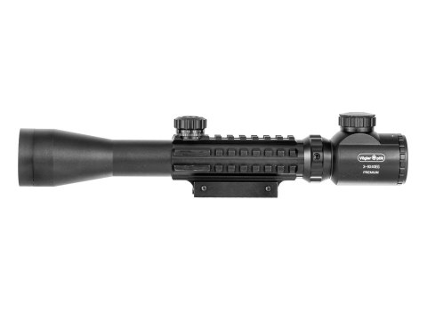 Luneta celownicza Vogler Premium 3-9x40 EG z podświetleniem, szynami i montażem Vogler Optik