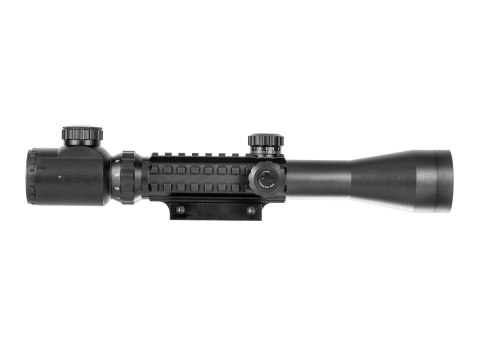 Luneta celownicza Vogler Premium 3-9x40 EG z podświetleniem, szynami i montażem Vogler Optik