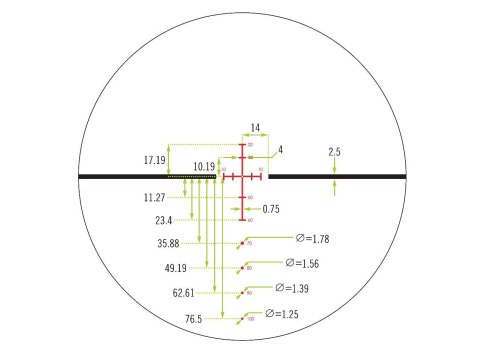 Luneta celownicza Vortex Crossfire II 2-7x32 Crossbow 1" XBR-2 Vortex Optics
