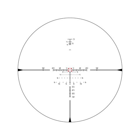 Luneta celownicza Vortex Razor III HD 1-10x24 FFP 34 mm AO EBR-9 MOA/MRAD Vortex Optics
