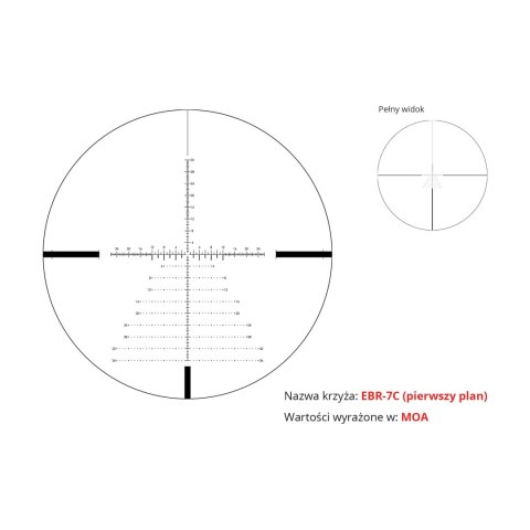 Luneta celownicza Vortex Venom 5-25x56 FFP 34 mm AO EBR-7C MOA/MRAD Vortex Optics