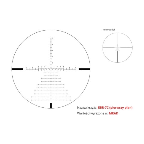 Luneta celownicza Vortex Venom 5-25x56 FFP 34 mm AO EBR-7C MOA/MRAD Vortex Optics