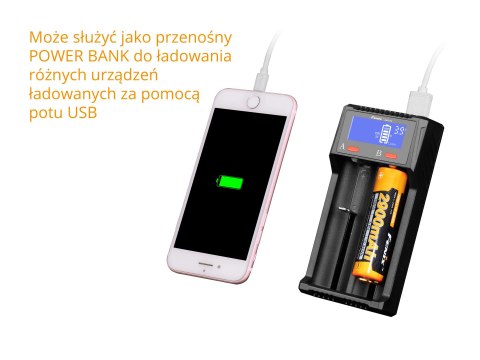 Ładowarka USB Fenix ARE-D2 Fenix