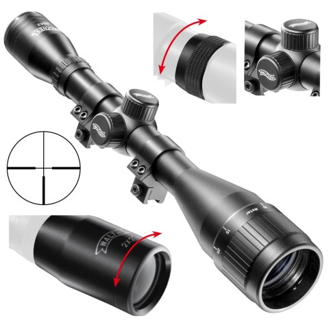 Luneta celownicza Walther 6x42 AO z/m 11 mm Walther