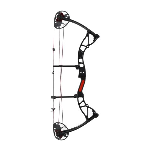 Łuk bloczkowy dla dorosłych Poe Lang Ek Exterminator 15-70 lb 30" czarny zestaw Poe Lang