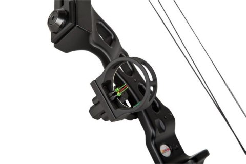 Łuk bloczkowy dla dorosłych Poe Lang Predator III 35-65 lb 35,5" czarny Poe Lang