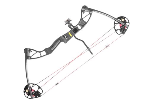 Łuk bloczkowy dla dorosłych i młodzieży Ek Rex Quad 15-55 lb 28" czarny Poe Lang