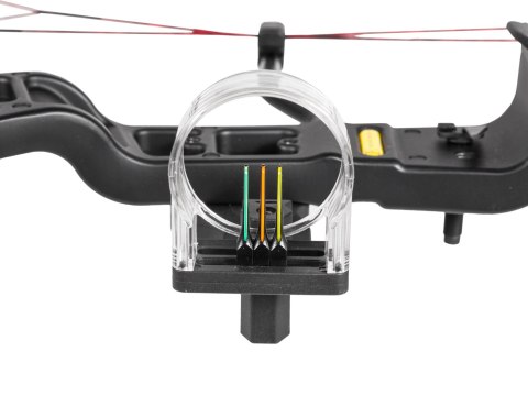 Łuk bloczkowy dla dorosłych i młodzieży Ek Rex Quad 15-55 lb 28" czarny Poe Lang