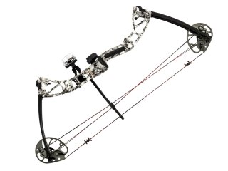Łuk bloczkowy dla dorosłych i młodzieży Poe Lang Rex 15-55 lb 28" skull camo Poe Lang
