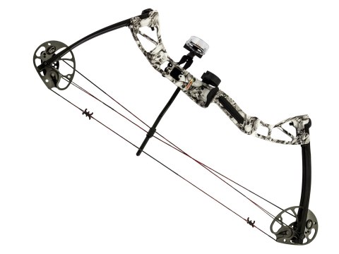 Łuk bloczkowy dla dorosłych i młodzieży Poe Lang Rex 15-55 lb 28" skull camo Poe Lang
