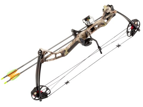 Łuk bloczkowy dla dorosłych i młodzieży Poe Lang Rex Quad 20-65 lb 28" kamuflaż Poe Lang