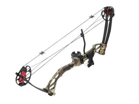 Łuk bloczkowy dla dorosłych i młodzieży Poe Lang Rex Quad 20-65 lb 28" kamuflaż Poe Lang