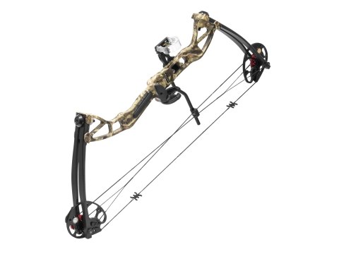 Łuk bloczkowy dla dorosłych i młodzieży Poe Lang Rex Quad 20-65 lb 28" kamuflaż Poe Lang