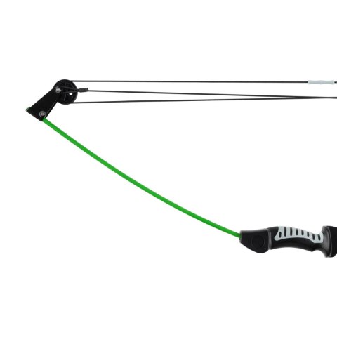 Łuk bloczkowy dla dzieci NXG CB Cadet4 Set 15 lbs zielony na przyssawki NXG