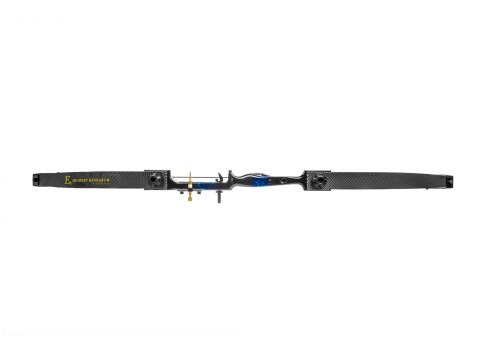 Łuk bloczkowy dla dzieci i młodzieży Ek Firestar 25 lb 30,75" czarno - niebieski Poe Lang