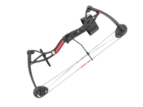 Łuk bloczkowy dla dzieci i młodzieży Poe Lang Buster 15-22 lb 25" czarny Poe Lang