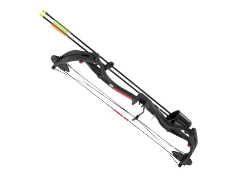 Łuk bloczkowy dla dzieci i młodzieży Poe Lang Buster 15-22 lb 25" czarny Poe Lang