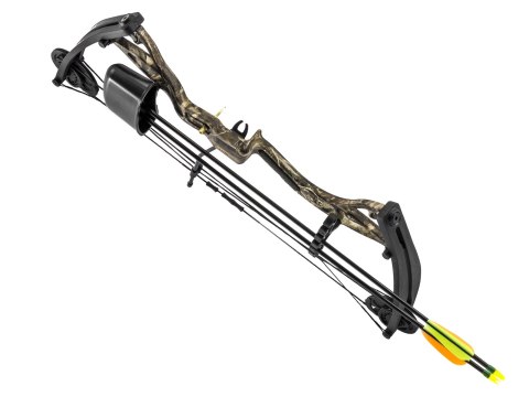 Łuk bloczkowy dla dzieci i młodzieży Poe Lang Buster 15-22 lb 25" kamuflaż Poe Lang