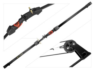 Łuk bloczkowy dla dzieci i młodzieży Poe Lang Chameleon 10-15 lb 32" czarny Poe Lang