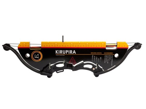 Łuk bloczkowy dla dzieci i młodzieży Poe Lang Kirupira 15-20 lb 34,5" czarny Poe Lang