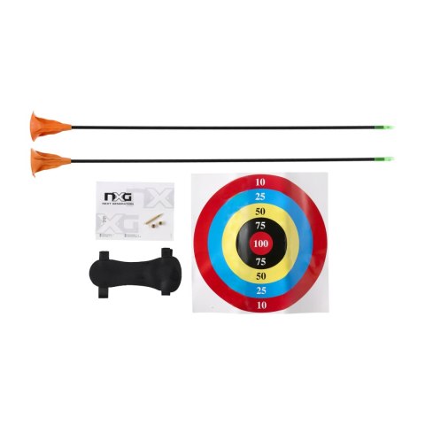 Łuk dla dzieci NXG RB Cadet 2 15 lbs czerwony na przyssawki NXG