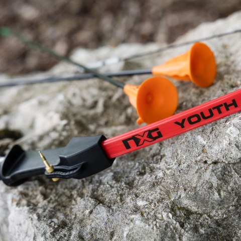 Łuk dla dzieci NXG RB Cadet 2 15 lbs czerwony na przyssawki NXG