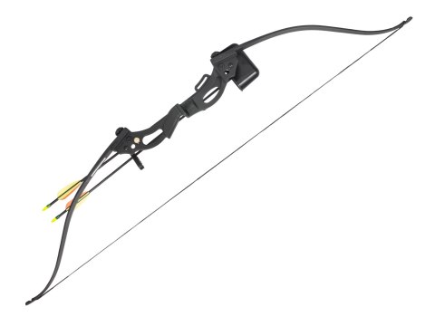 Łuk klasyczny dla dzieci i młodzieży Ek Korrigan 10-15 lb 48,5" czarny Poe Lang