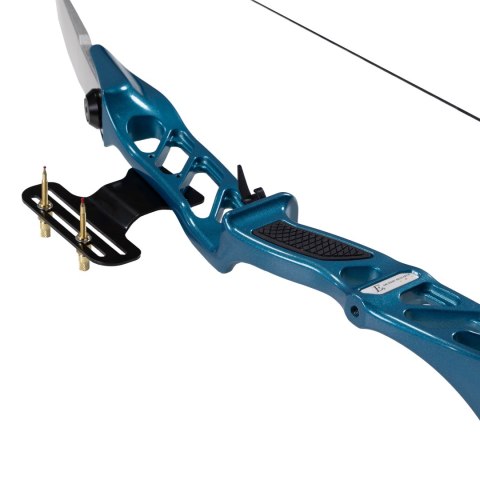 Łuk rekreacyjny dla dorosłych i młodzieży Poe Lang Ek New Take Down 30 lb 62" niebieski Poe Lang