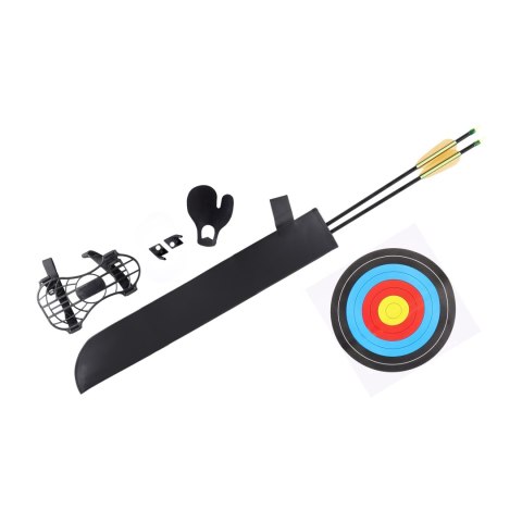 Łuk rekreacyjny dla dorosłych i młodzieży Poe Lang Robin Hood 30-35 lb 59,25" czarny Poe Lang