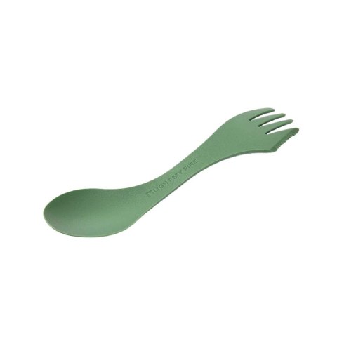 Łyżkowidelec Light My Fire Spork Bio little zielono-róż Light My Fire