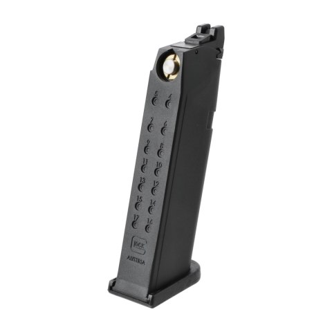 Magazynek do repliki pistoletu ASG Glock 17 gen5 MOS 6 mm BB 1J green gas Glock
