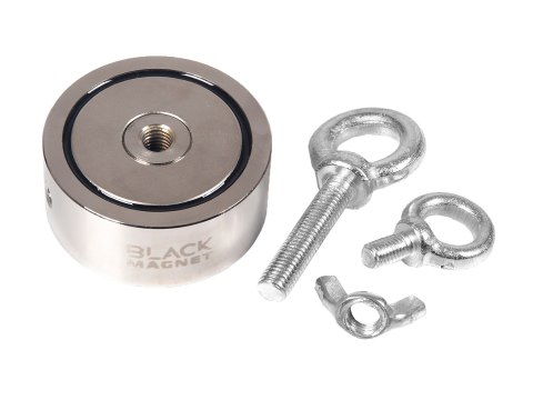 Magnes neodymowy do poszukiwań Black Magnet F120x2 podwójny Black Magnet
