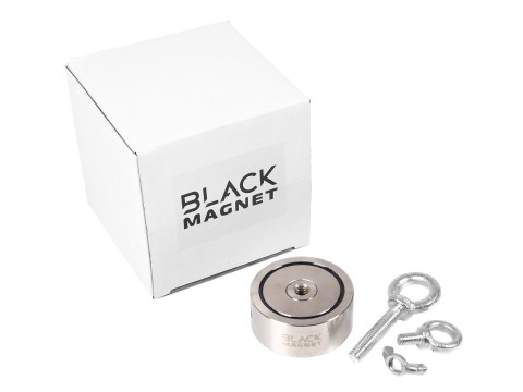 Magnes neodymowy do poszukiwań Black Magnet F120x2 podwójny Black Magnet